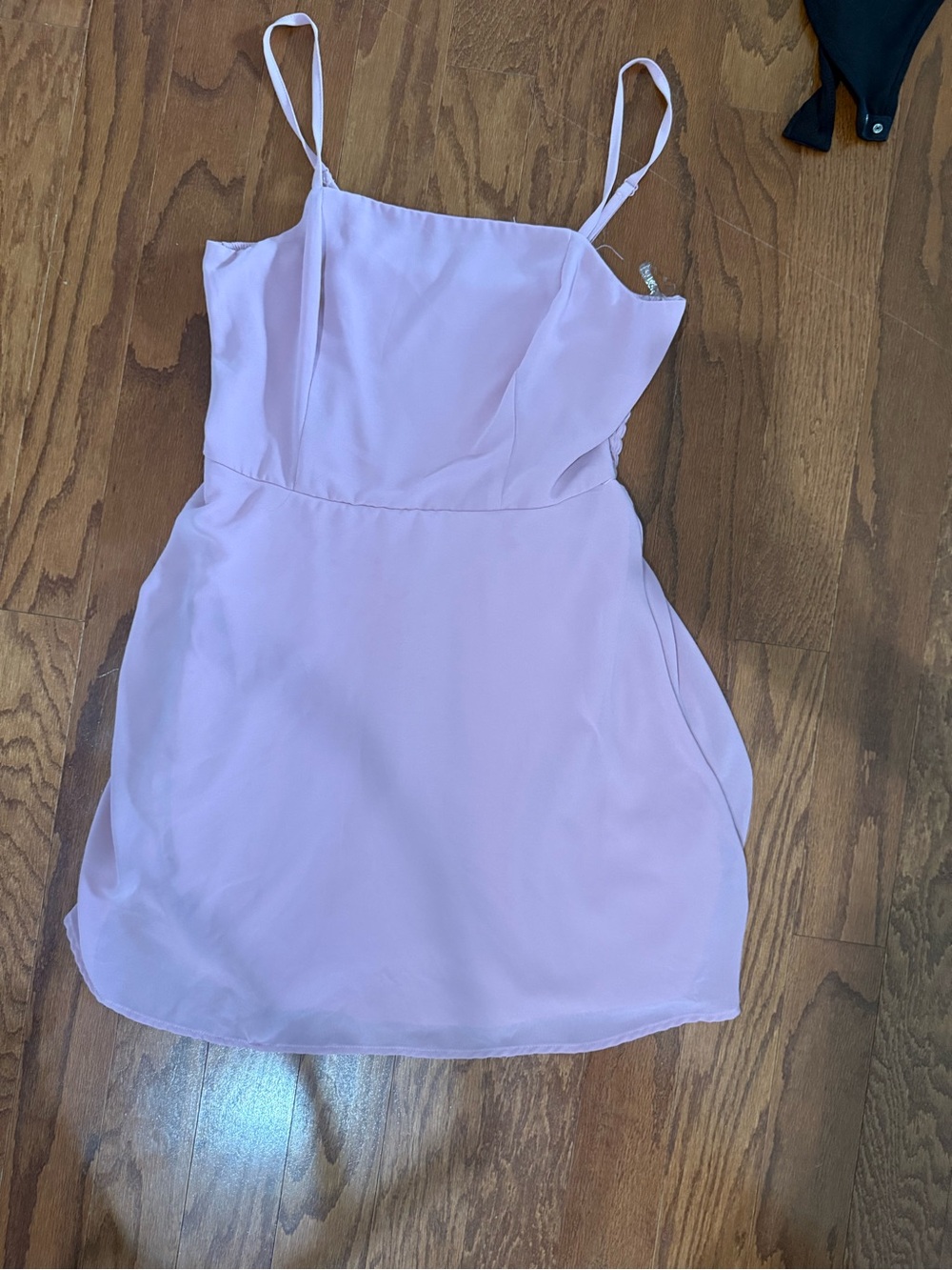 Women's Lavender Spaghetti Strap Mini Dress